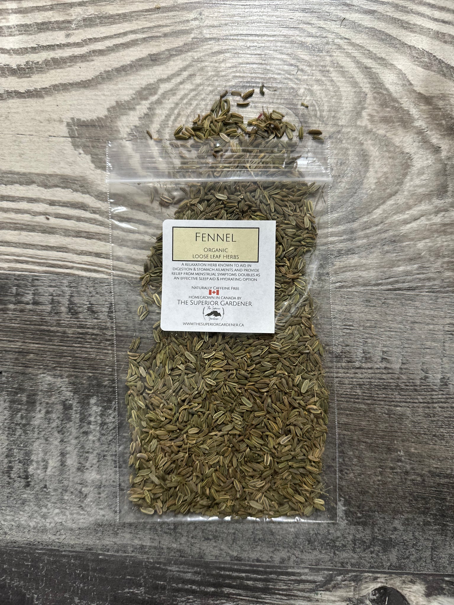 LOOSE LEAF HERBS Fennel The Superior Gardener